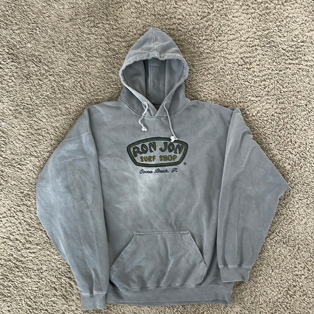 Ron Jon Gray Hoodie